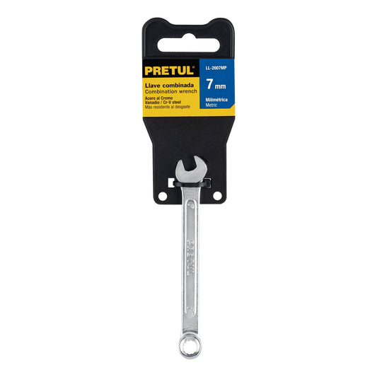 Llave combinada 7 mm con 12 puntas
