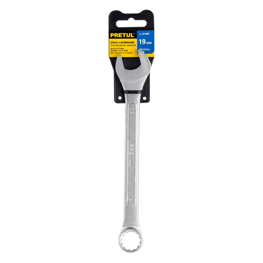 Llave combinada 19 mm con 12 puntas