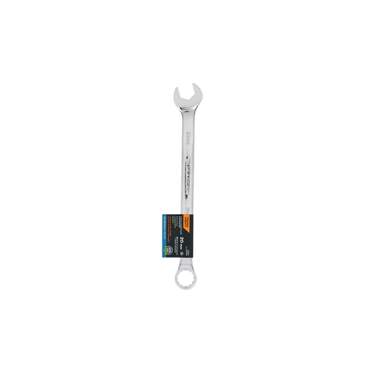 Llave combinada extralarga 20 mm con muesca hexagonal