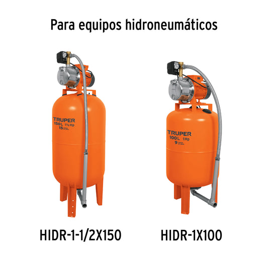 Manguera para equipos hidroneumáticos de 100 y 150 litros