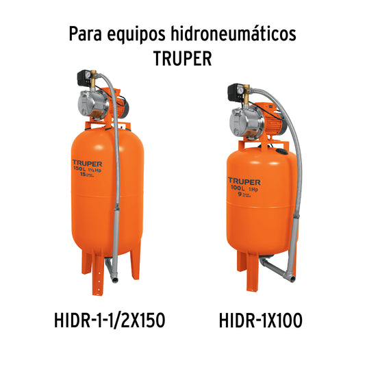 Manómetro para equipos hidroneumáticos
