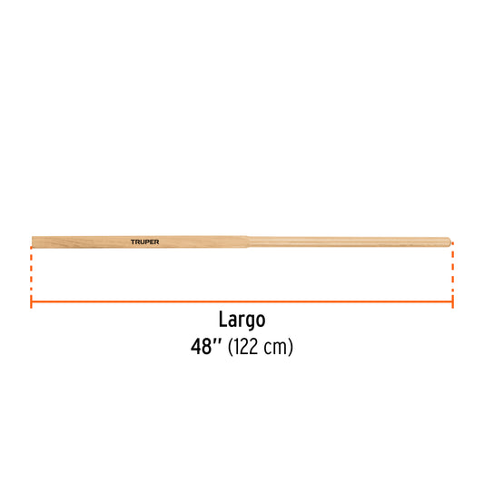 Mango de madera, repuesto para CA-34/36/38, 48" · vista 2