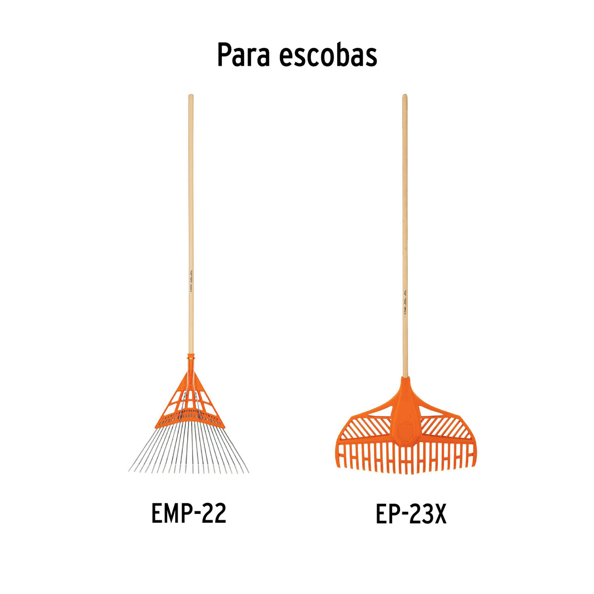 Mango de repuesto largo, para escoba de jardín, 48" · vista 5