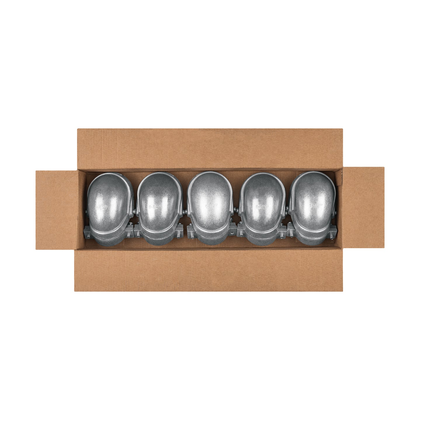 Mufa con abrazadera tubo 1-1/4 pulg