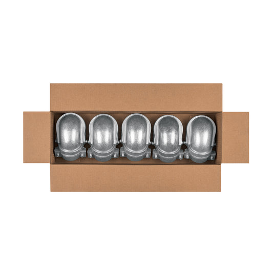 Mufa con abrazadera tubo 3/4 pulg