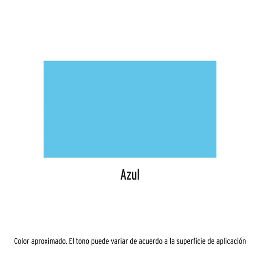 Pintura en aerosol azul bote esbelto 400 ml