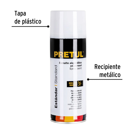 Pintura en aerosol, blanco mate, 400 ml · vista 2