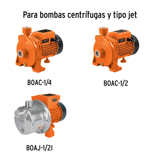 Pata niveladora para bombas BOAC de 1/4 y 1/2 y BOAJ de 1/2 litro