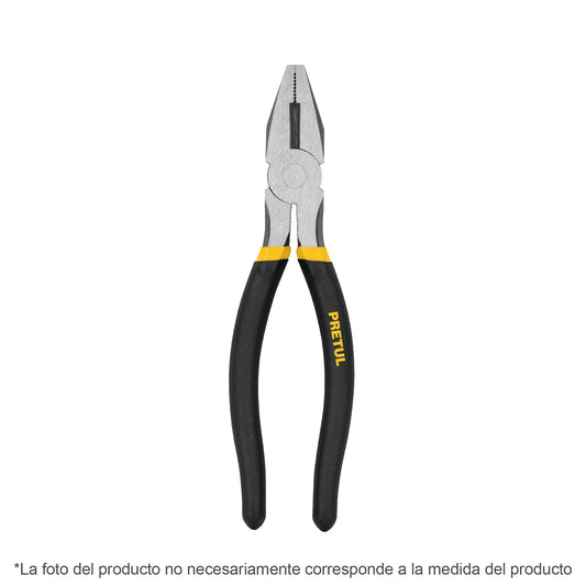 Pinza para electricista 7" mango de PVC