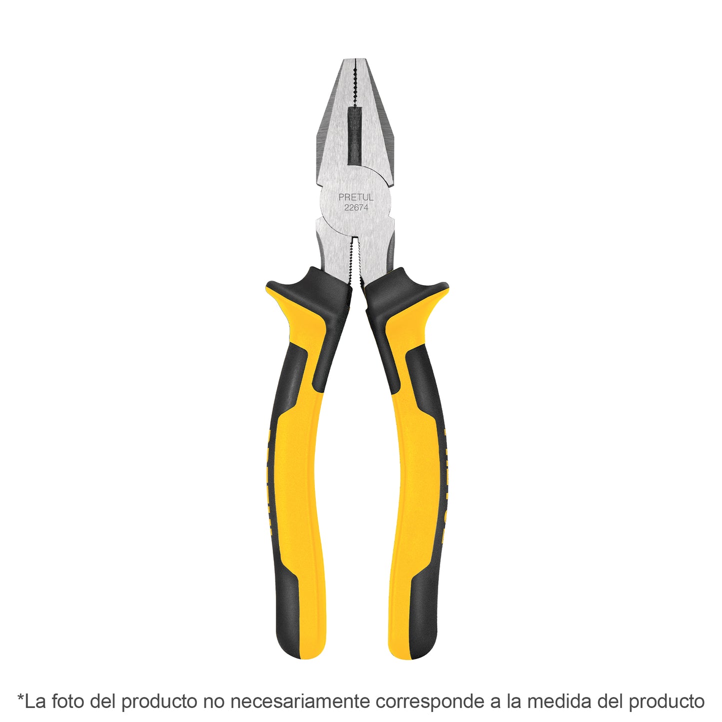 Pinza para electricista 7" mango Comfort Grip