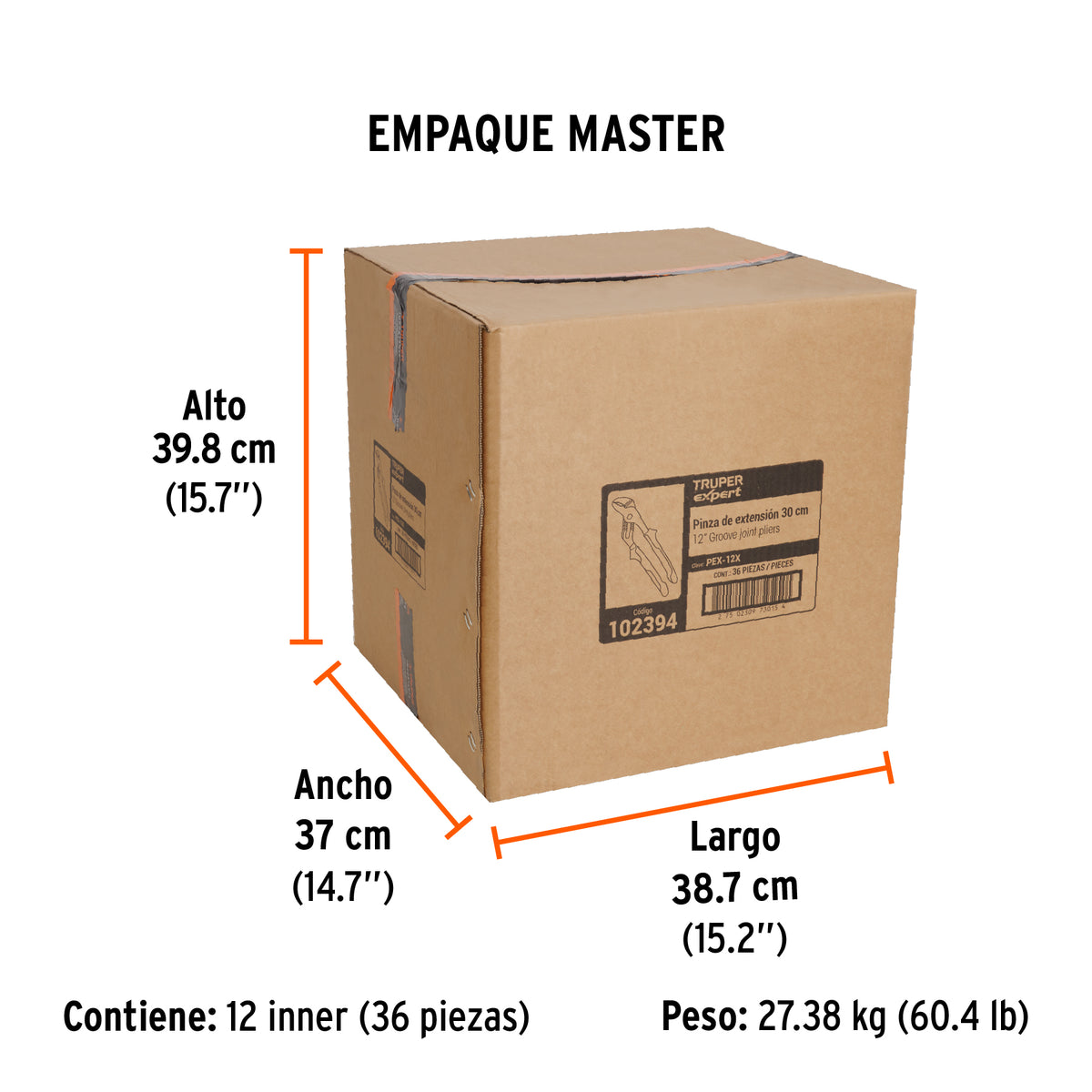 Pinzas de extensión 12" mango Comfort Grip · vista 7