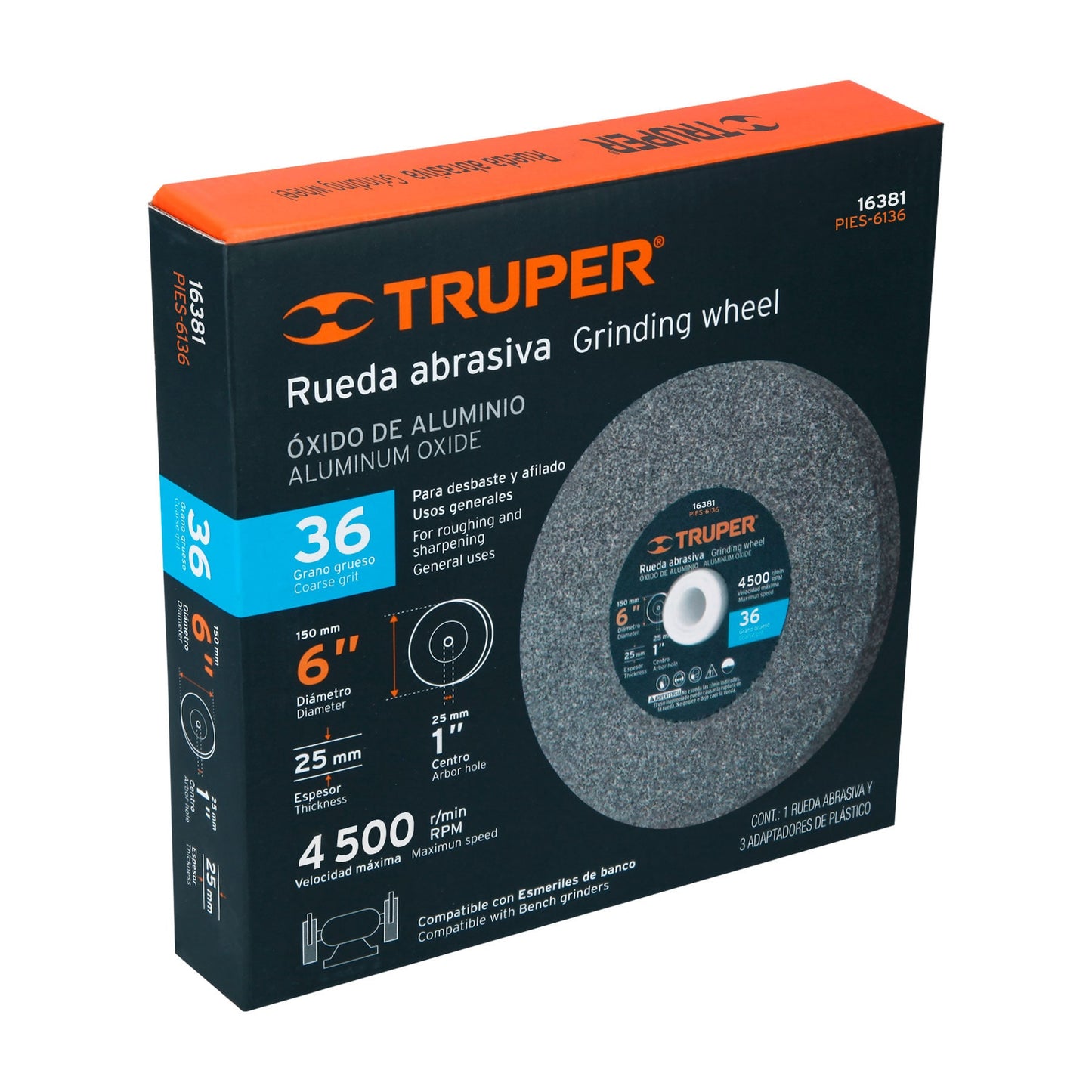 Disco para sierra 10" para aluminio 100 dientes centro 5/8"