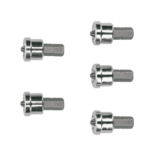 Puntas de Cruz PH2 para Pared – Estuche con 5 unidades
