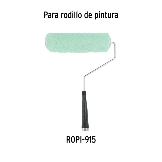 Felpa para rodillo de 9 pulgadas por 5/8 para superficies poco rugosas