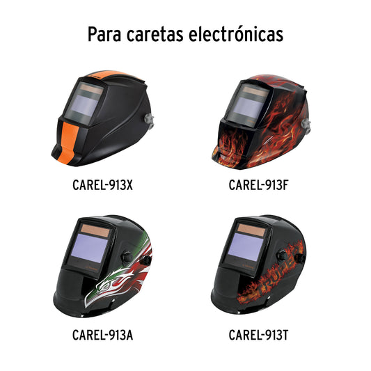 Bolsa con 2 micas para caretas CAREL-913A