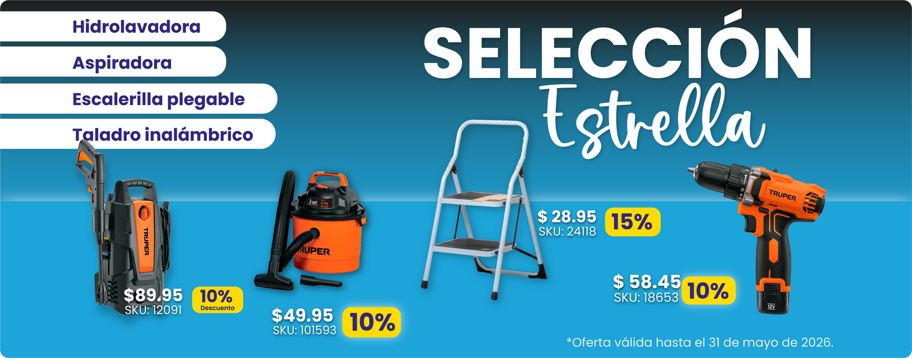Promoción ICI – inferior ancha