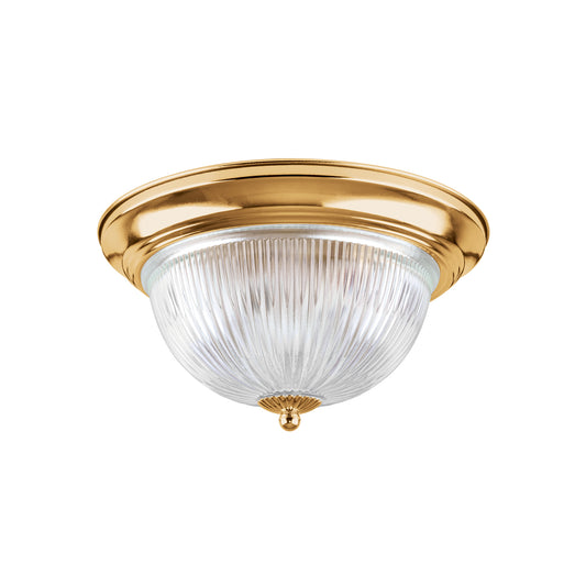 Luminario decorativo de sobreponer con pantalla de cristal