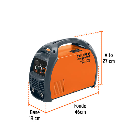 Soldadora inversora 250A de 220V