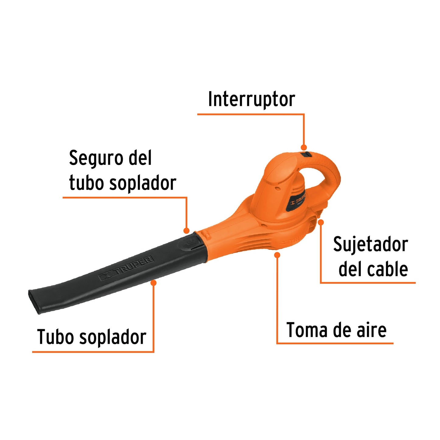 Sopladora eléctrica de 960 W
