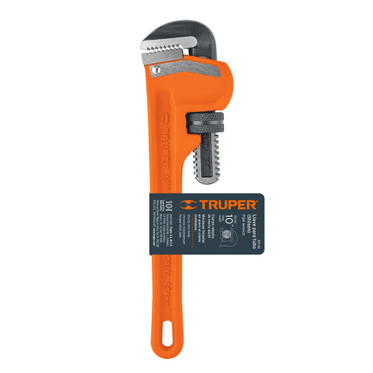 Llave stilson 10 pulg con cuerpo de hierro ductil