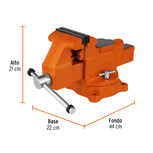 Tornillo de banco 5 pulg uso industrial - SKU 18593