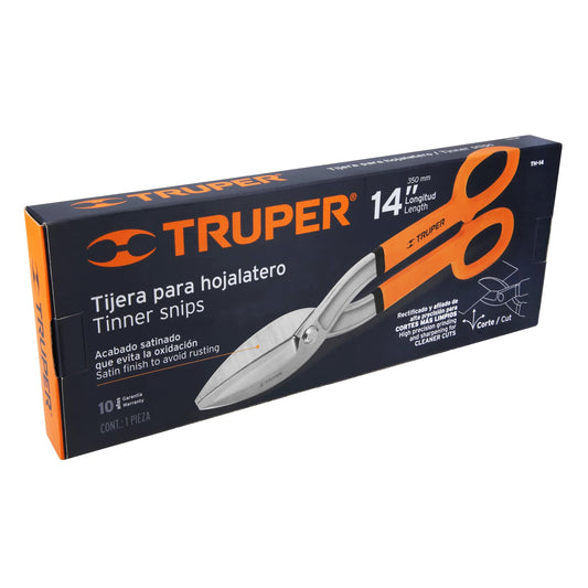 Tijera para hojalatero resistente 14 pulgadas