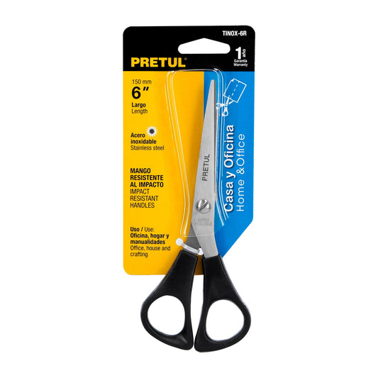 Tijera de acero inoxidable para office 6