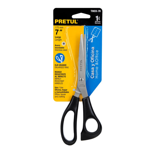 Tijera de acero inoxidable para office 7