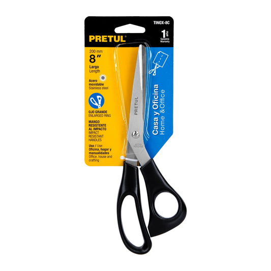 Tijera de acero inoxidable para office 8
