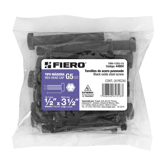 Tornillos grado 5 1/2 x 3-1/2