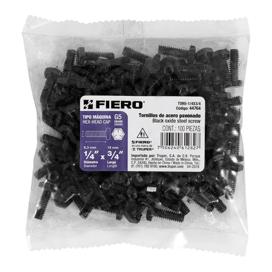 Tornillos grado 5 1/4 x 3/4