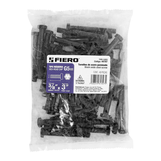 Tornillos grado 5 3/8 x 3