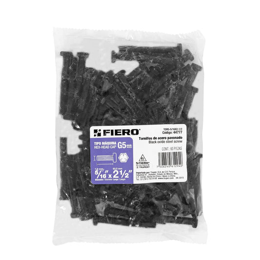 Tornillos grado 5 5/16 x 2-1/2