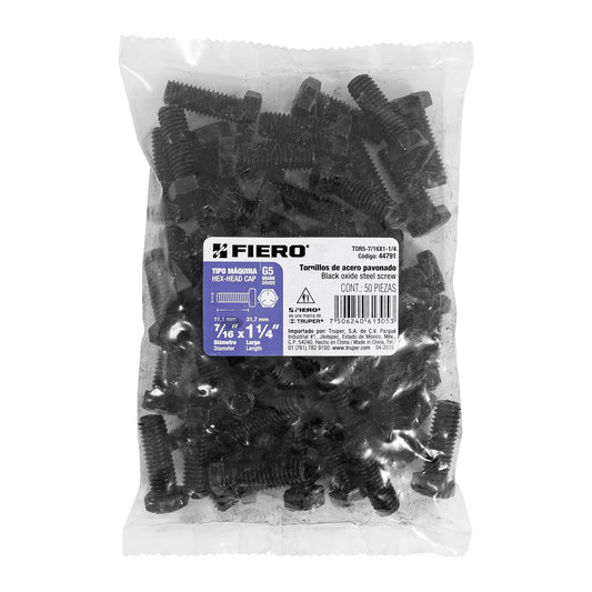 Tornillos grado 5 7/16 x 1-1/4