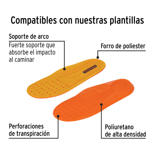 Bota de seguridad negra 24 casquillo