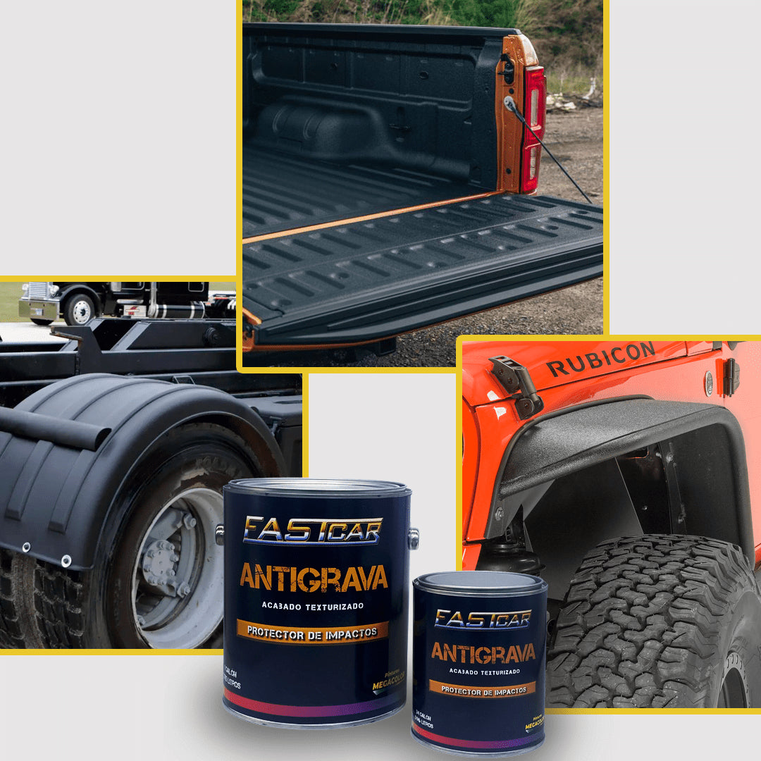 Antigrava Megacolor para bajos de vehículos y pick-ups
