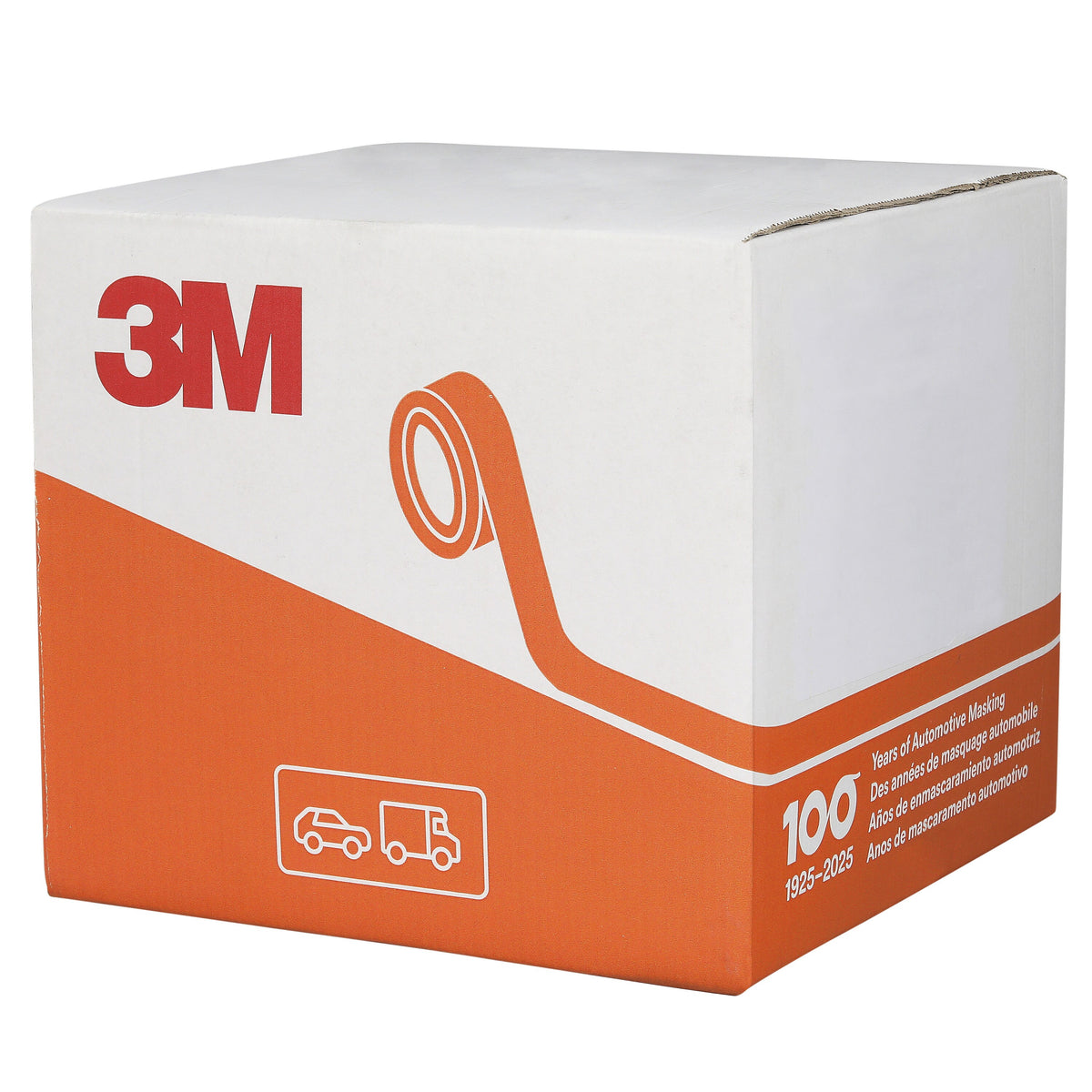 Cinta de Enmascarar Automotriz Naranja 211, 18 mm x 50 m