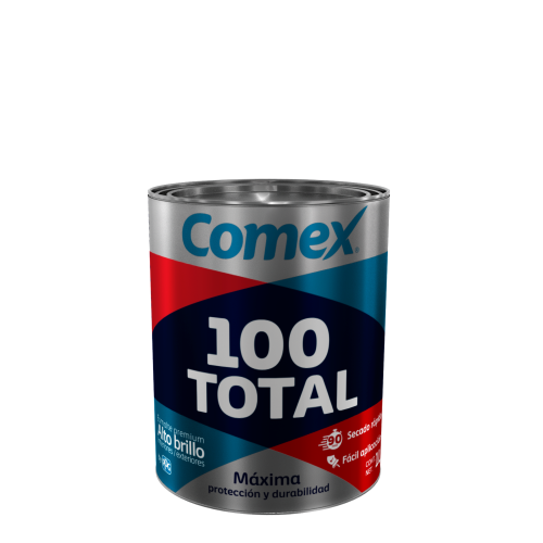 Pintura 100 Total 1 Galón Rojo Gozoso