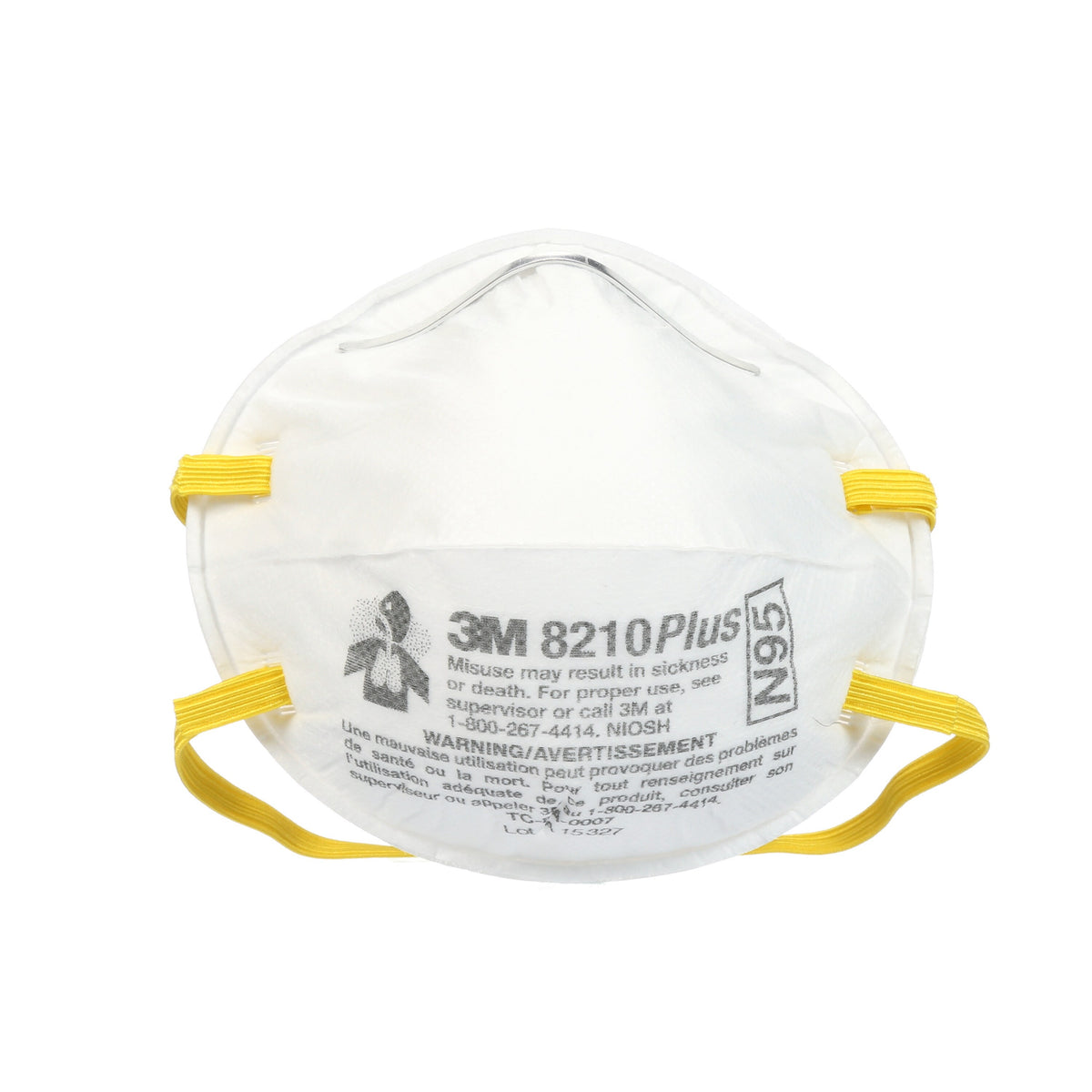 Mascarilla Respirador Desechable N95 8210