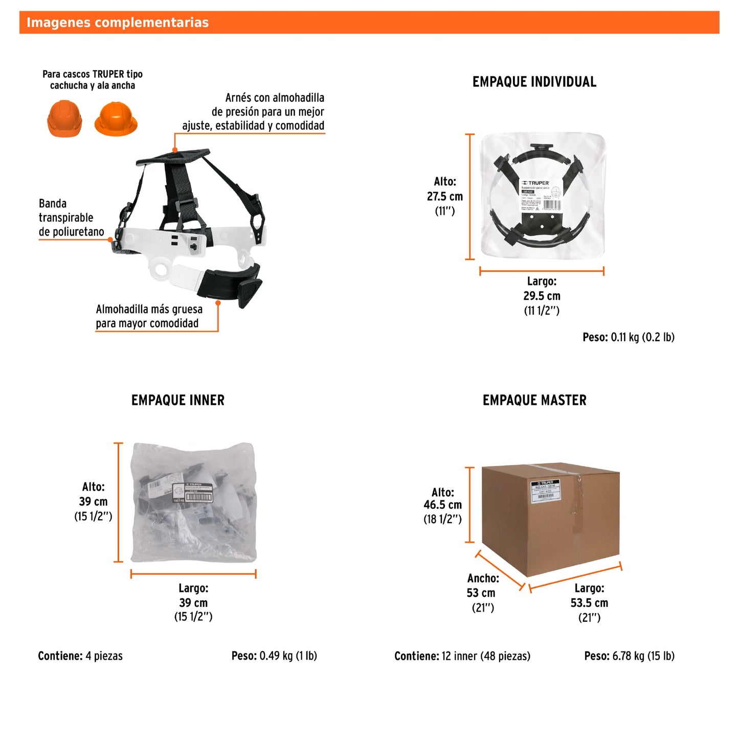 Suspensión para cascos con ajuste por matraca