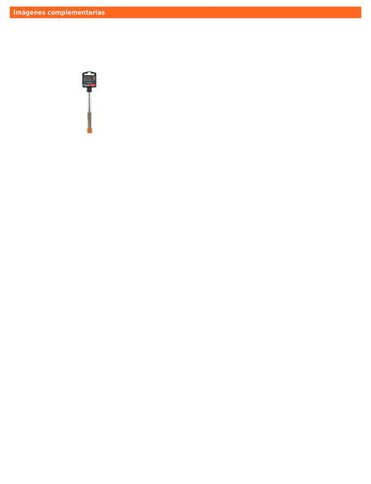 Broca SDS Plus de 3/16 x 4 in con cuerpo de acero al cromo