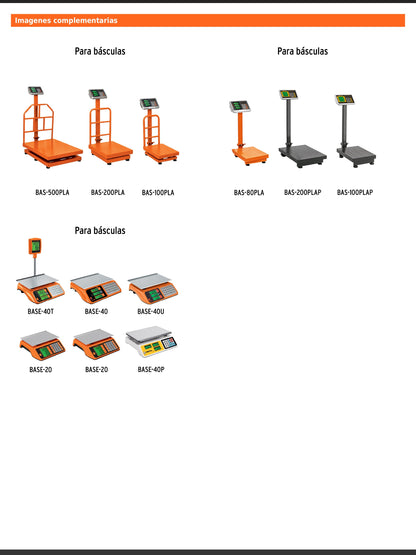 Eliminador de baterías para báscula electrónica