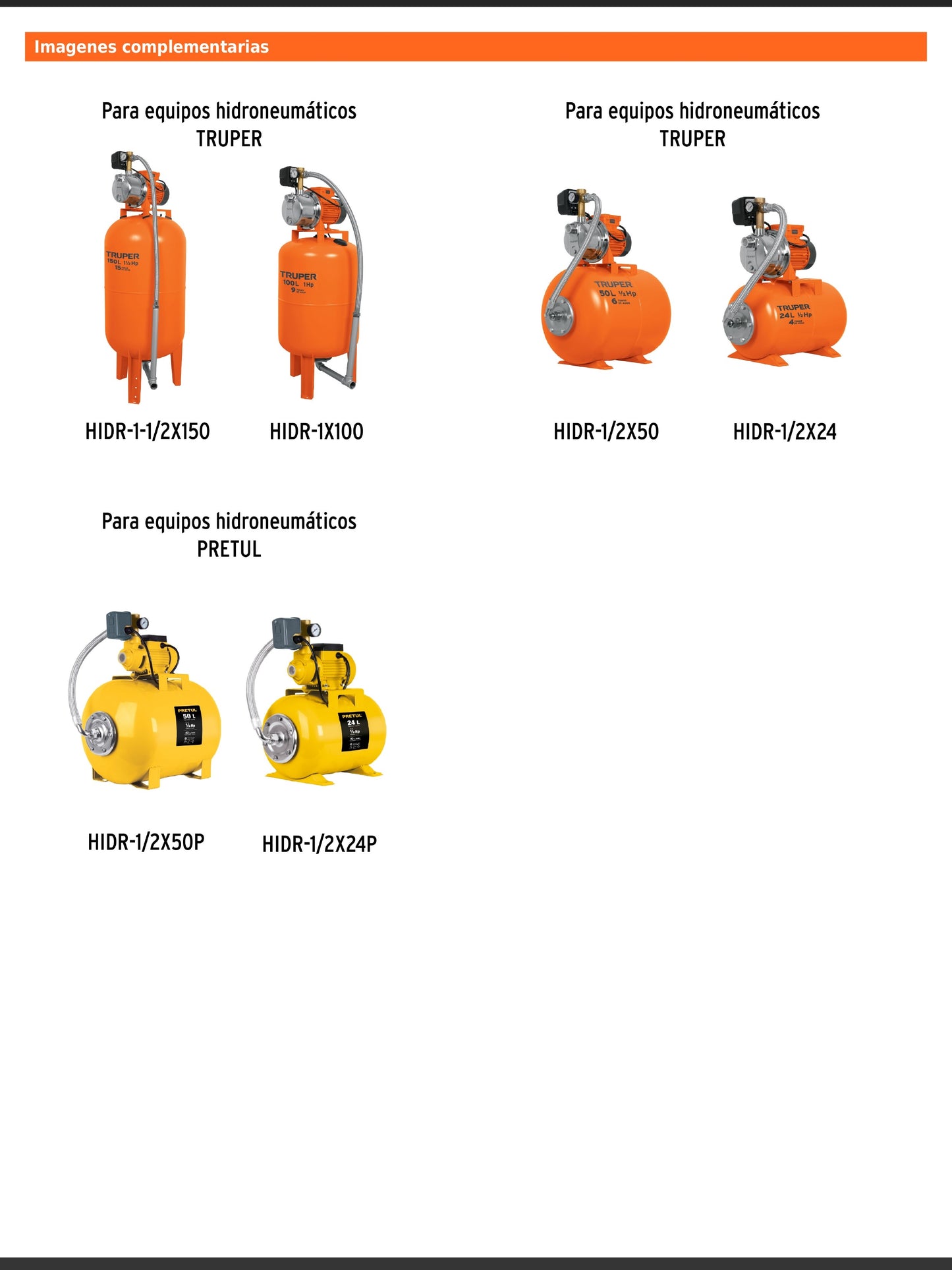 Manómetro para equipos hidroneumáticos