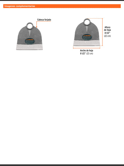 Azadón Lane No. 3 de 2.1 lb sin mango