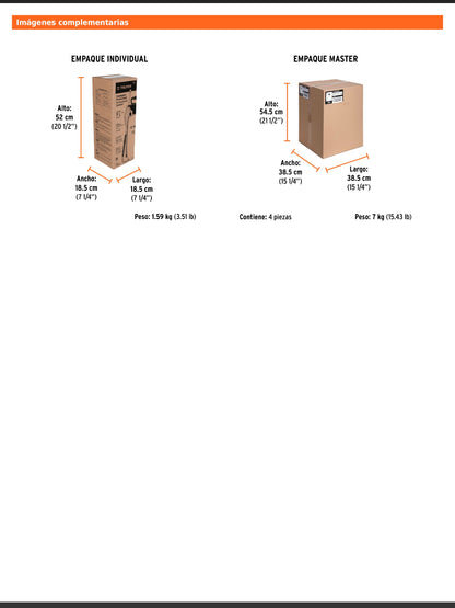 Fumigador jardinero de 7 L con lanza y boquilla ajustable