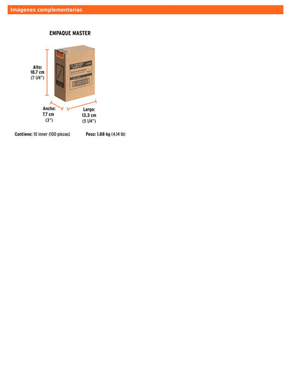 Broca HSS 15/64" Trugold para metal