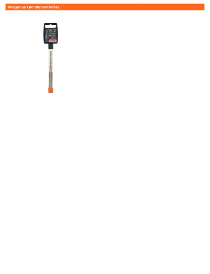 Broca SDS Plus de 1/4 x 4 in con cuerpo de acero al cromo