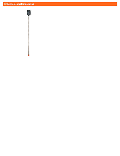 Broca SDS Plus de 3/8 x 18 in con cuerpo de acero al cromo