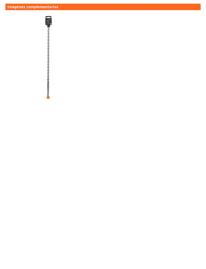 Broca SDS Plus de 1/2 x 18 pulgadas con doble inserto de carburo