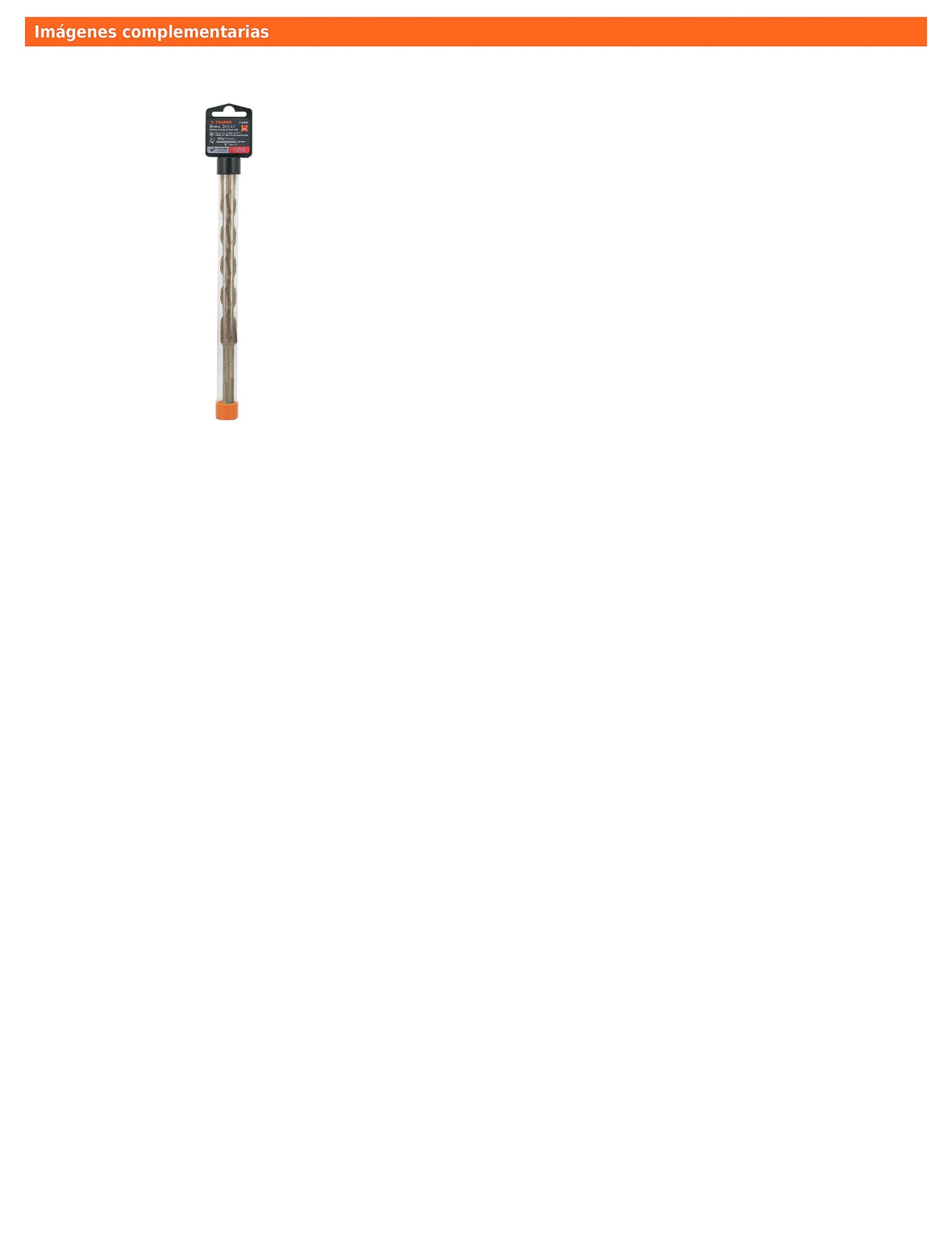 Broca SDS Plus de 5/8 in con largo de 8 in